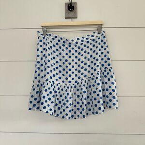 Xix Palms Women’s Extra Large White Blue Skirt New NWT